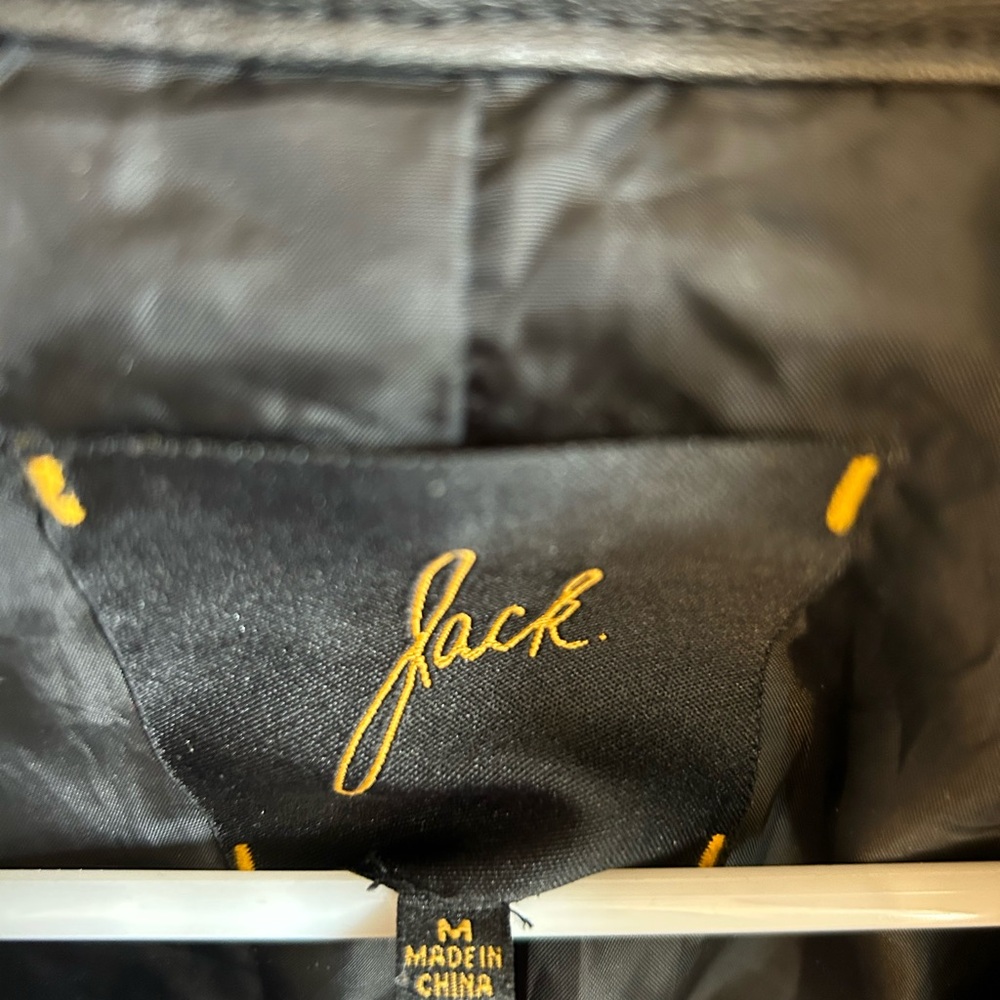 Jack by BB Dakota Black Faux Leather Moto Jacket - Picture 2 of 3